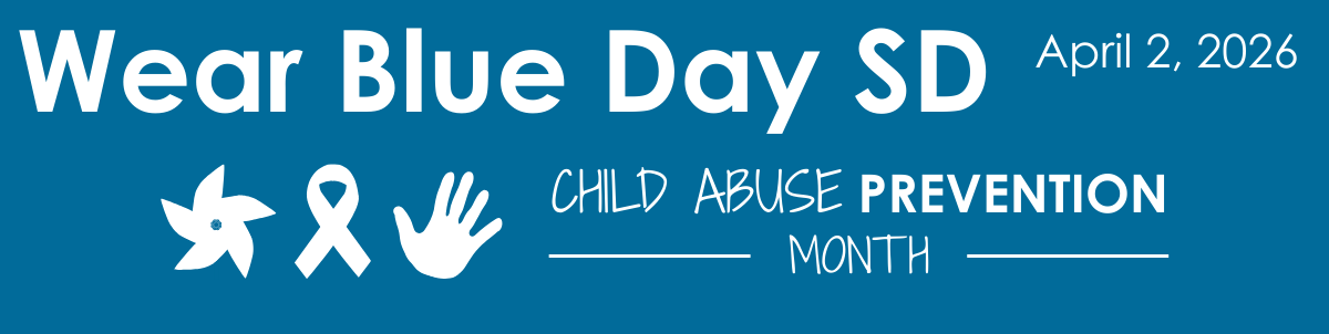 Wear Blue Day SD April 2, 2026 for Child Abuse Prevention Month
