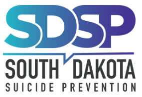 South Dakota Suicide Prevention Button