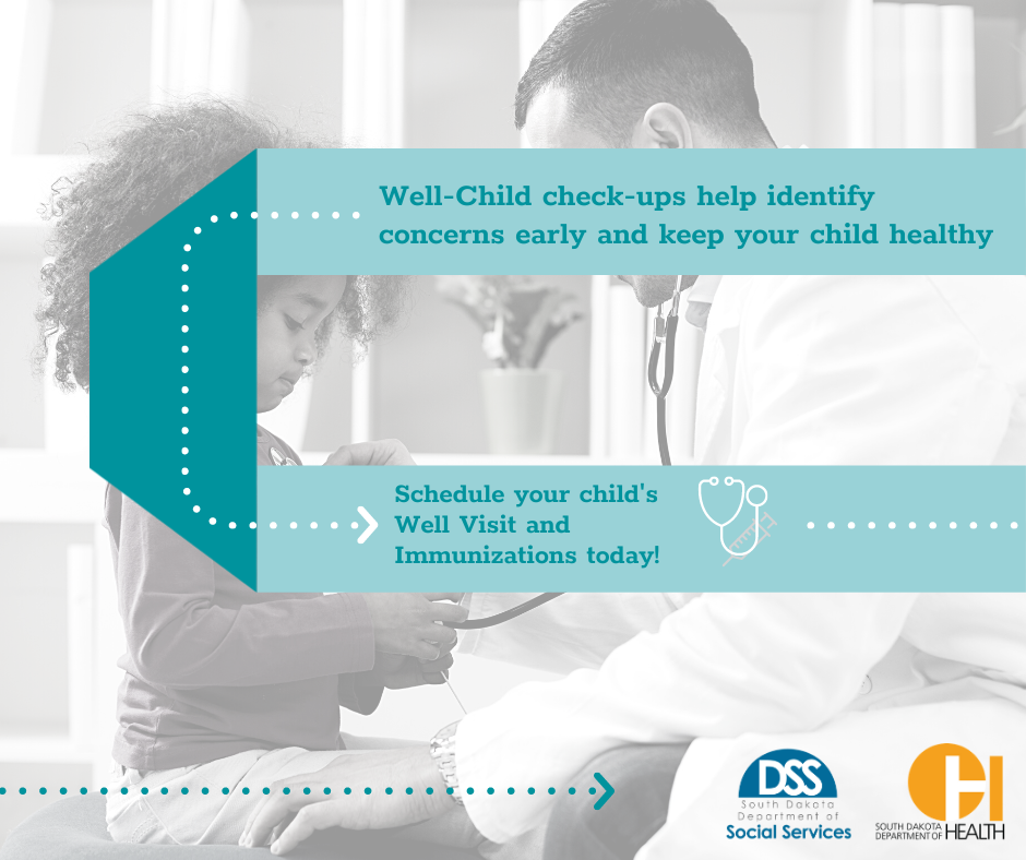 Well-Child check-ups help identify concerns early and keep your child healthy